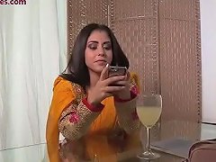 Brunette Indian Chick Moans While A Friend Eats Her Delicious Pussy